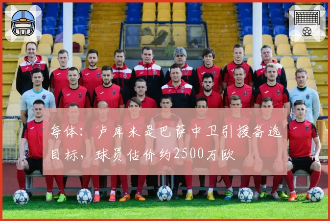 每体:卢库米是巴萨中卫引援备选目标,球员估价约2500万欧